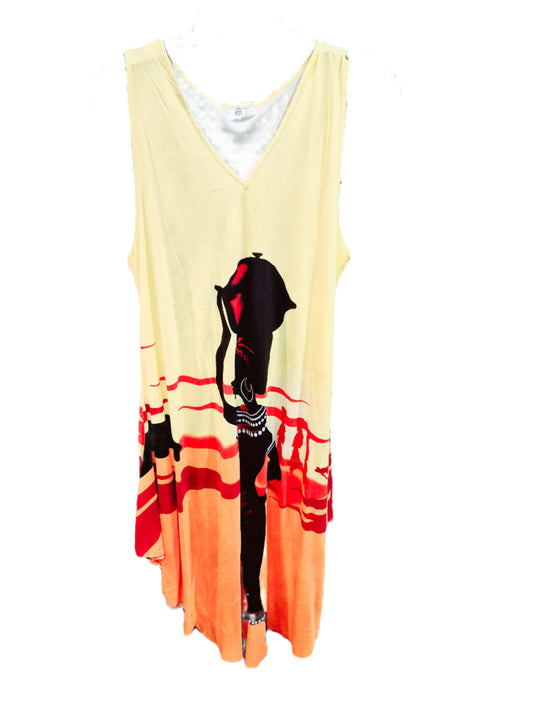 Yellow Tie Dye Sundress