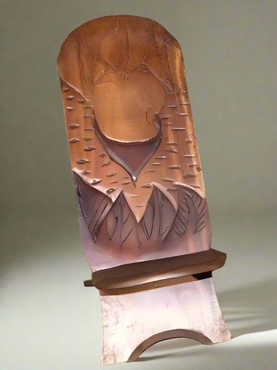 African Mahogany Chief Chair