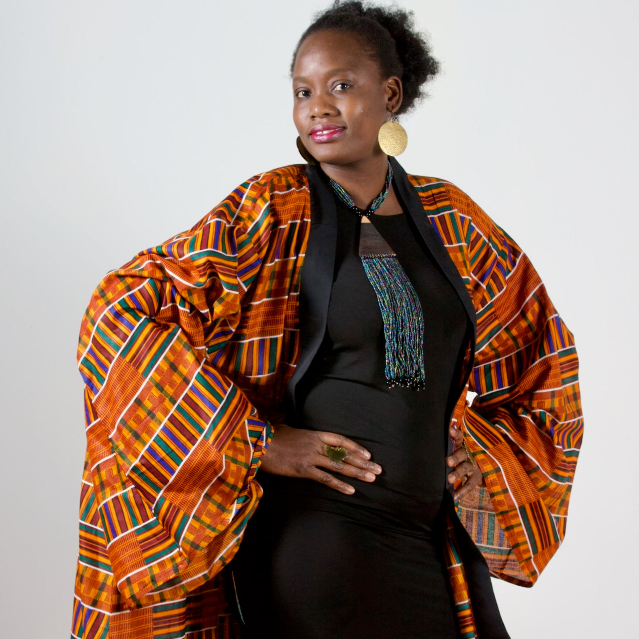 Kente African Coat