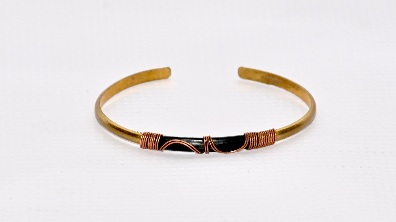 Adjustable Copper Zinc Bracelet