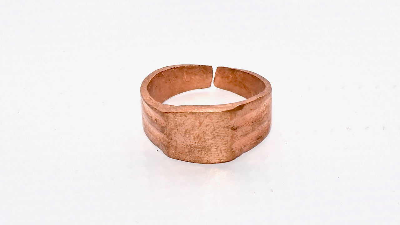 Soft Copper Rings Adjustable Copper Ring – touchofafrica.ca