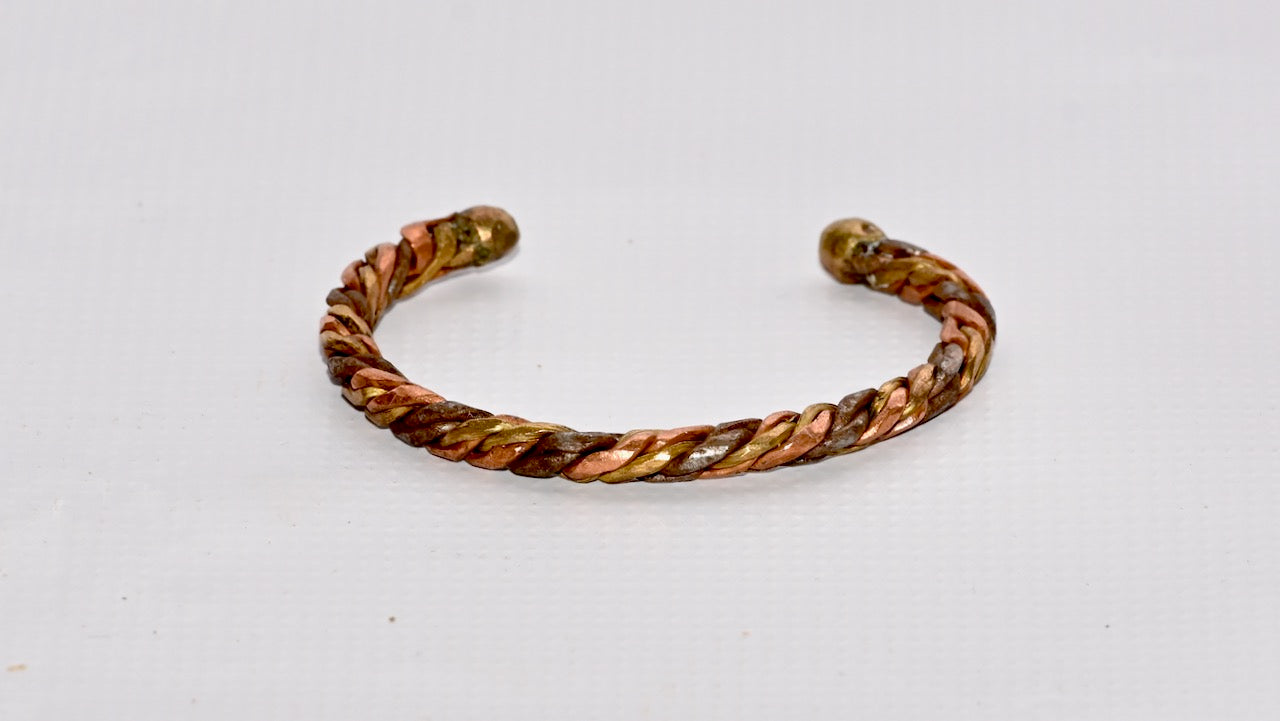 Copper Zinc Iron Loose Braided Adjustable Bracelet
