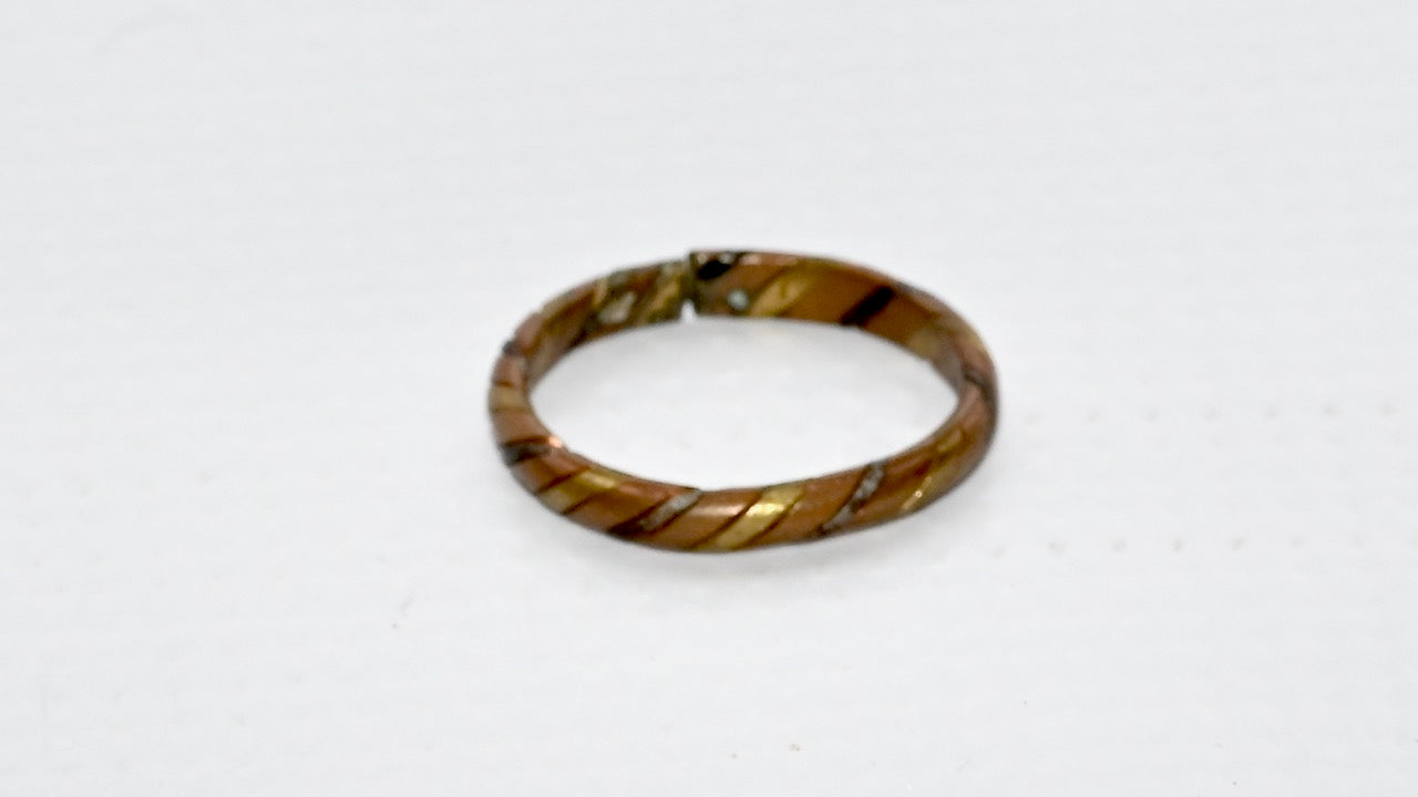 Copper Zinc Iron Ring